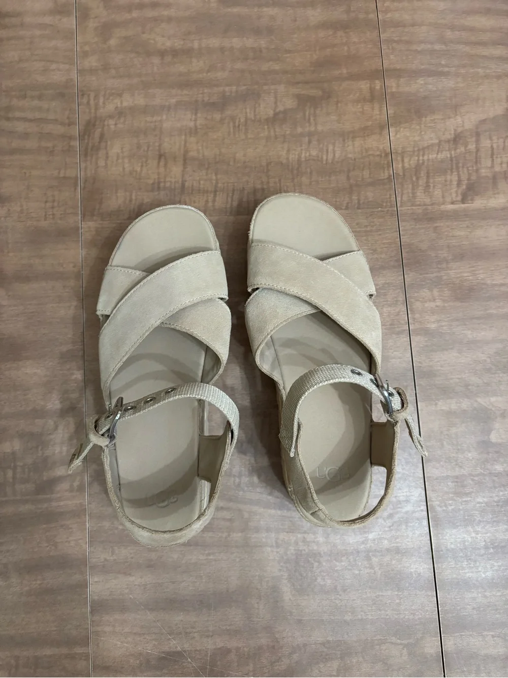 UGG Women's Aubrey Ankle Strap Platform Sandals